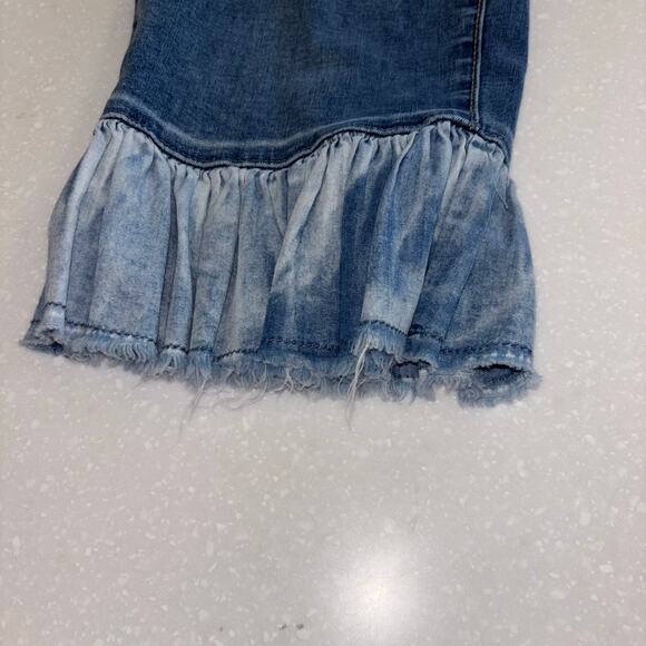 Est. 1946 Jeans Women’s Denim Capris Ruffle Cuffs Summer Feminine 18W - Picture 5 of 5